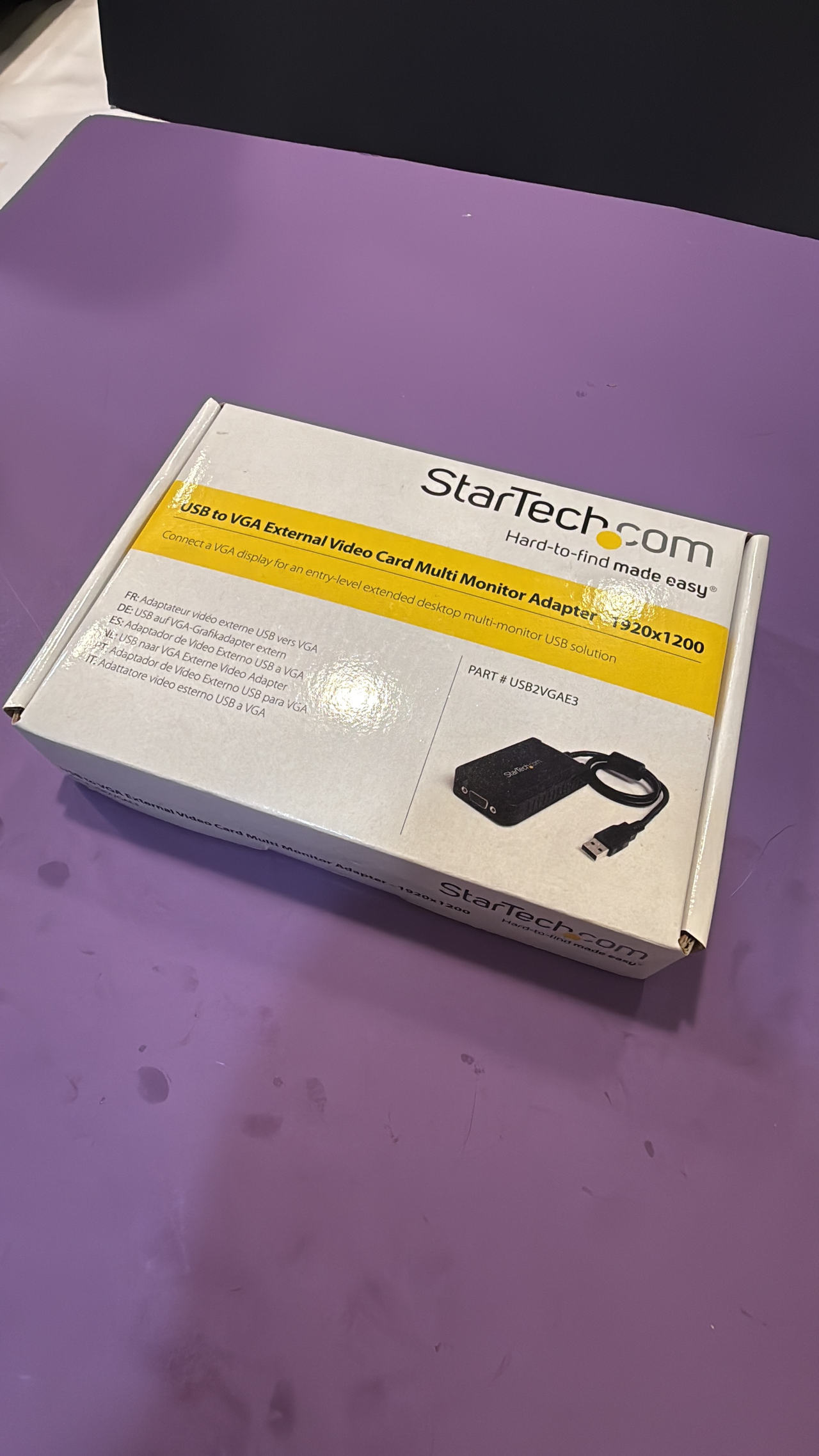 StarTech.com USB to VGA External Video Card Multi Monitor Adapter
