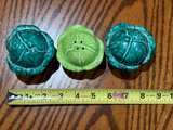 Bordallo Pinheiro Cabbage Leaf Salt and Pepper Shakers - Image 1