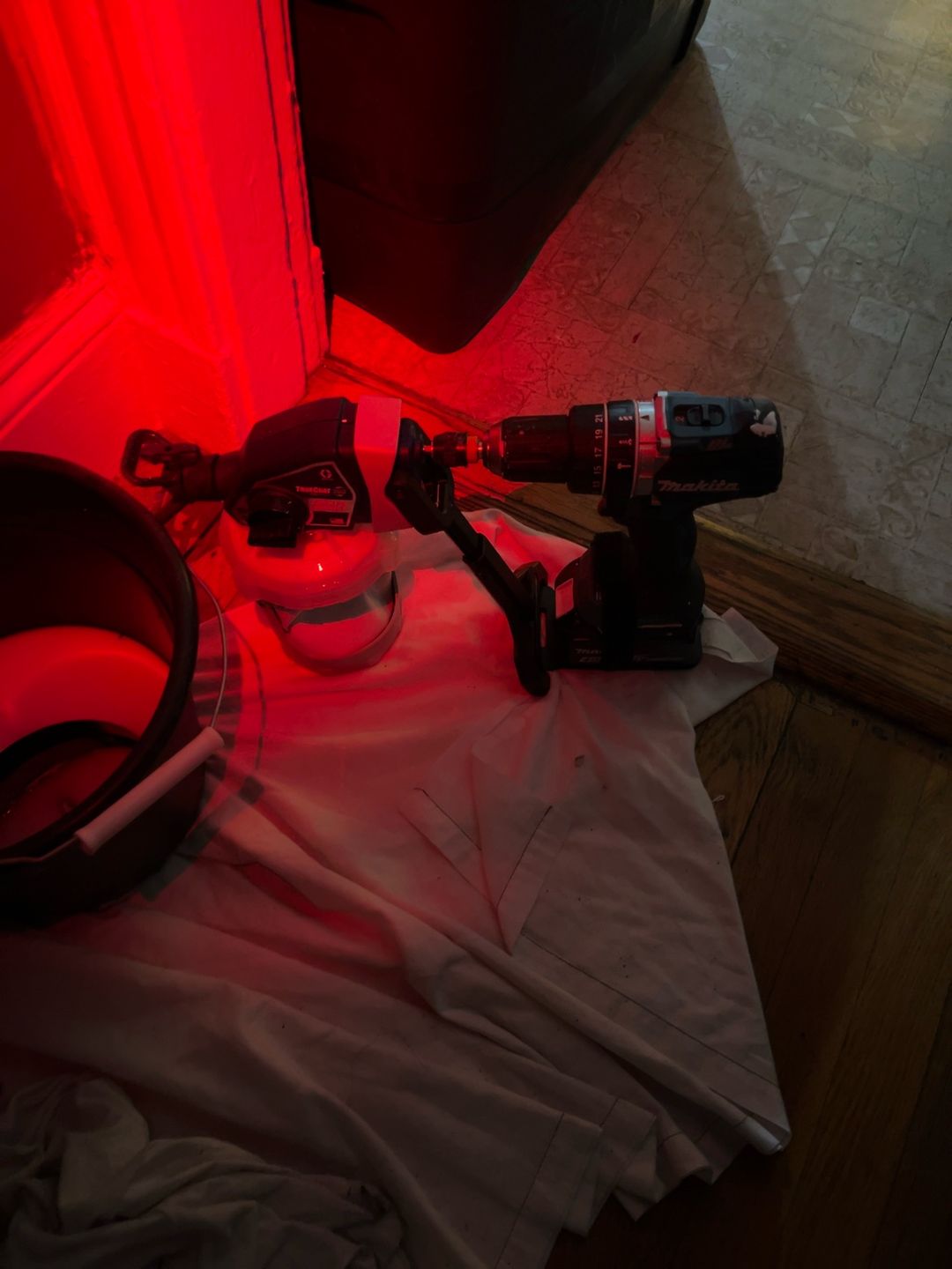 TRUECOAT 360 graco cordless drill sprayer