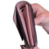 Louis Vuitton Sarah Wallet Damier Ebene Brown & Pink - Image 3