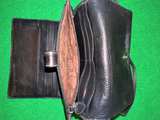 Brighton Croc Embossed Leather Crossbody Bag - Image 7