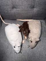 IKEA Gosig Råtta Plush Rats Mouse lot of 3 - Image 4