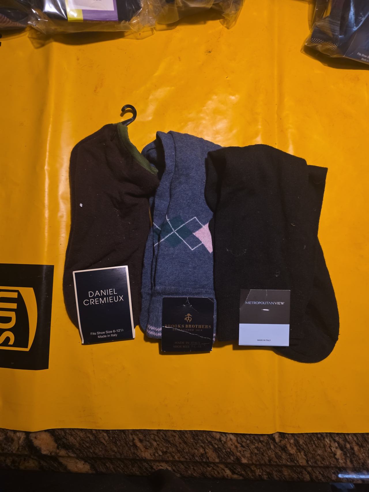 Brooks Brothers, Daniel Cremieux, and Metropolitan View Dress Socks#13