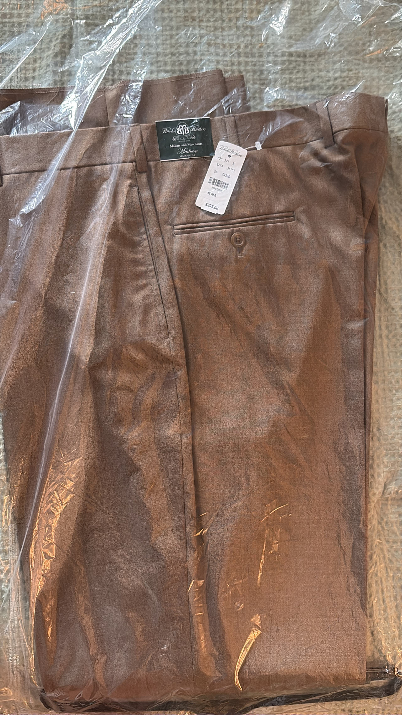Brooks Brothers Milano Fit Dress Pants