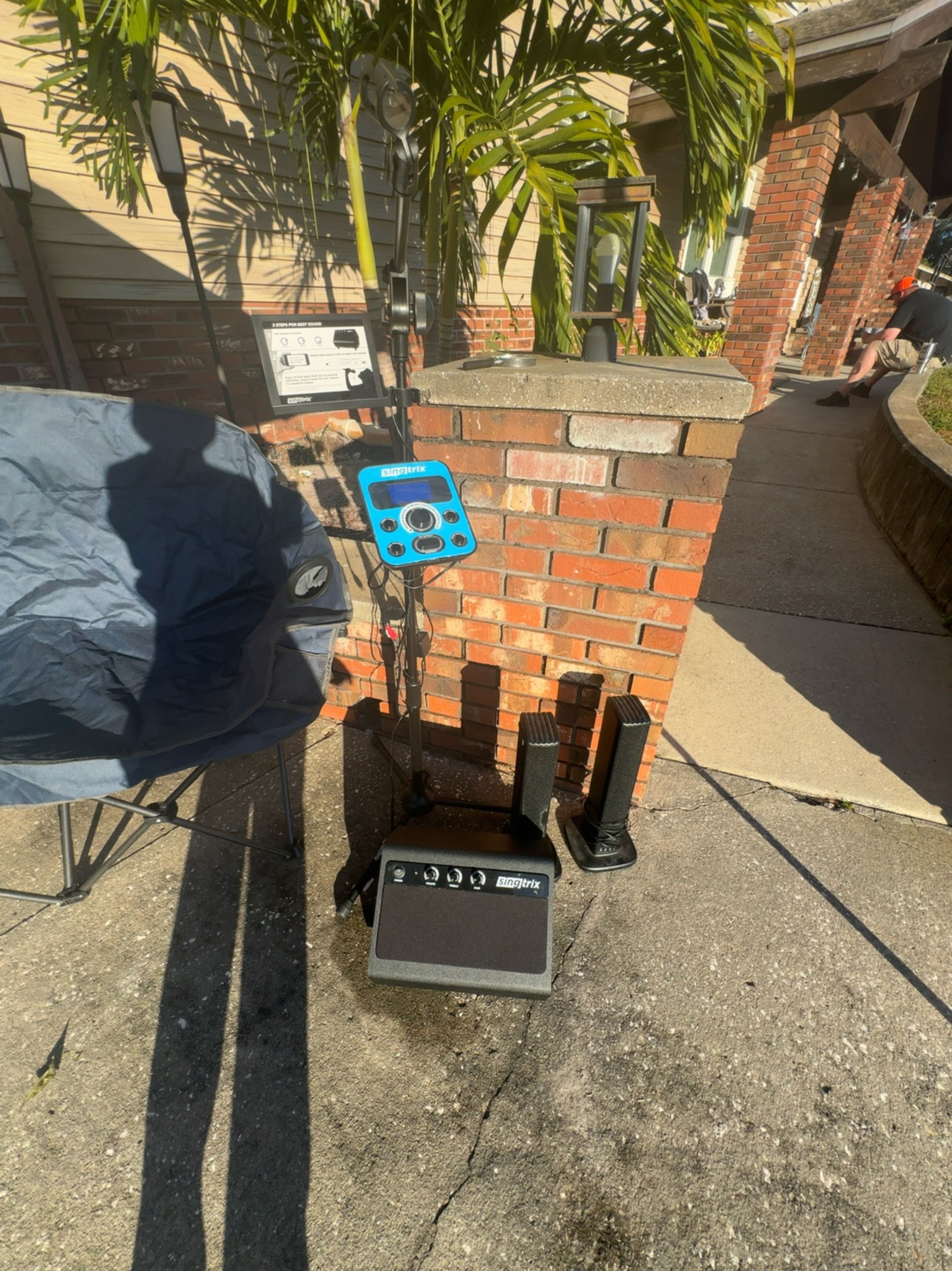 Singtrix Party Bundle Karaoke System with Mic and Speaker