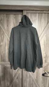 Carhartt Men's Loose Fit Midweight Sleeve Logo Hoodie Medium Carbon Heather - Image 5