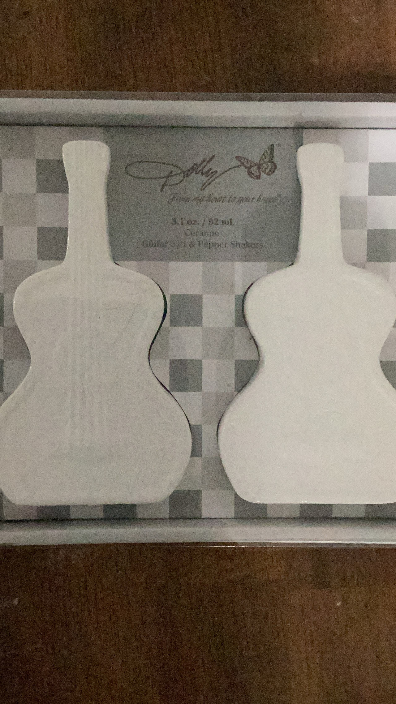 Dolly Parton Guitar Salt & Pepper Shakers