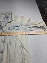 Vintage Superdry Light Wash Denim Trucker Jacket US 6 - Image 1