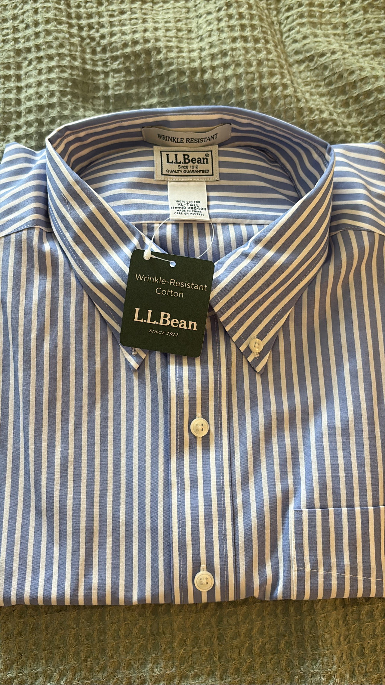 L.L.Bean Wrinkle-Resistant Cotton Shirt
