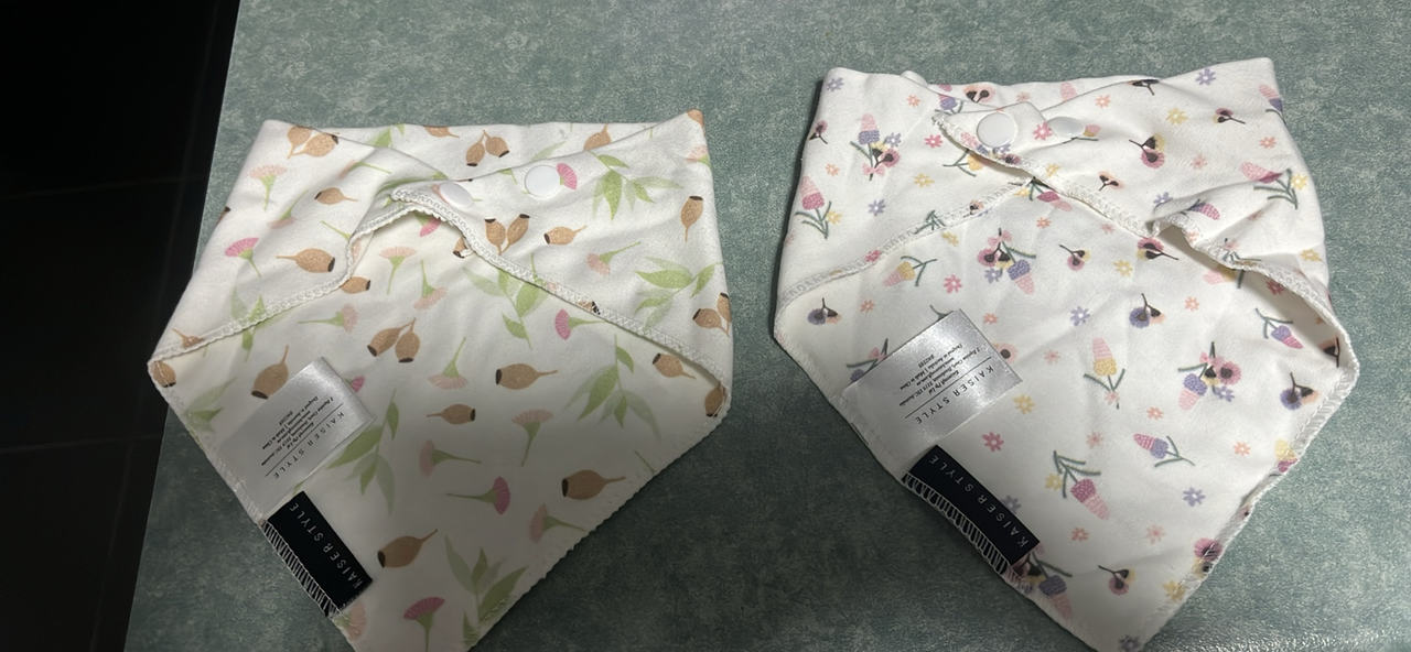 Purebaby Organic Bandana Bibs