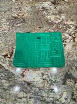 Triangl Green Zipper Pouch Bag  - Image 1