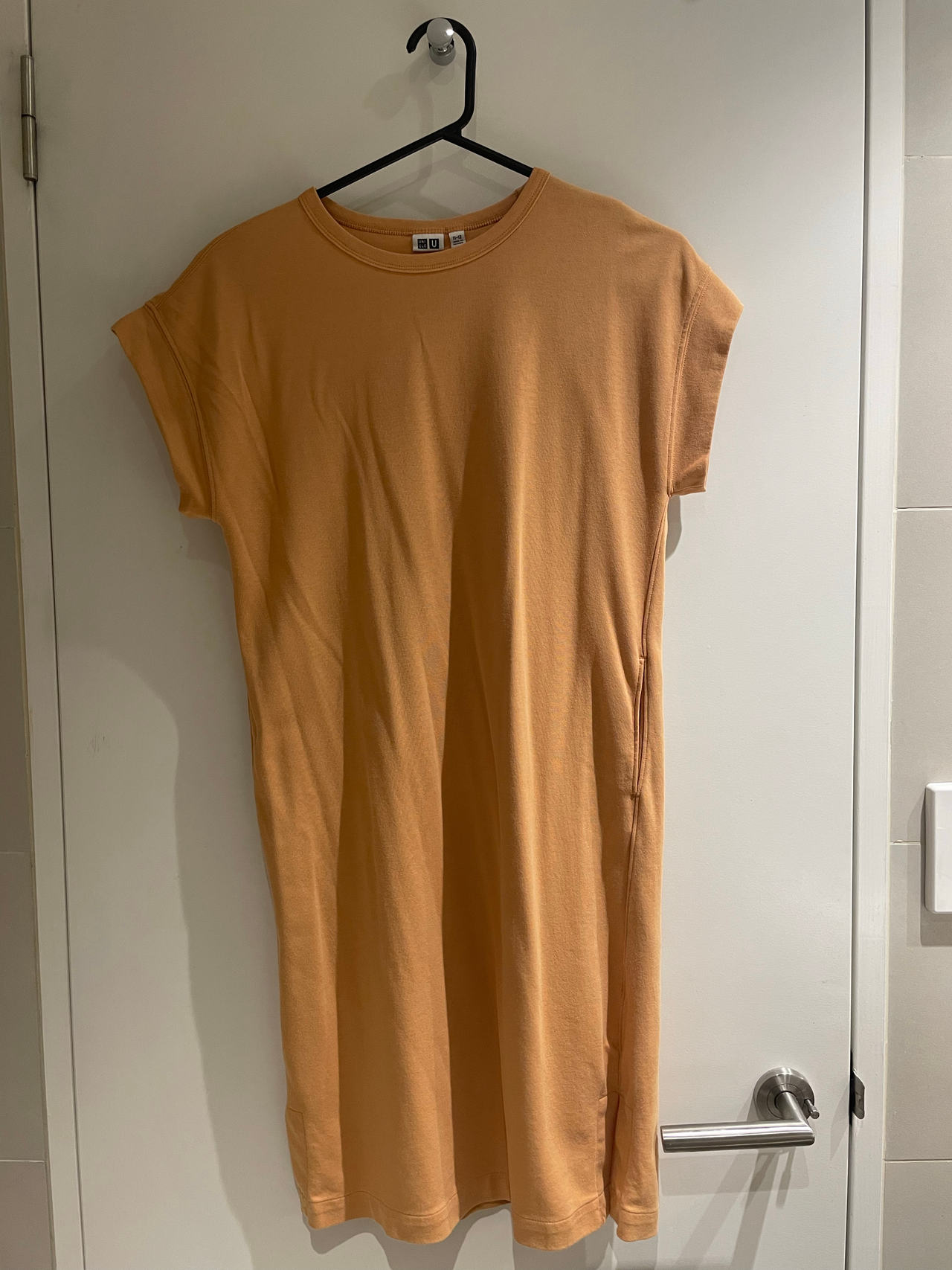 Uniqlo U Crew Neck Short Sleeve T-Shirt Dress