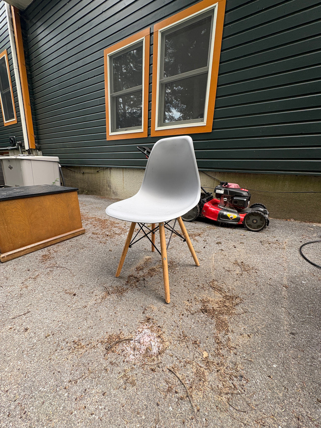 Eames Style Molded Plastic Chair