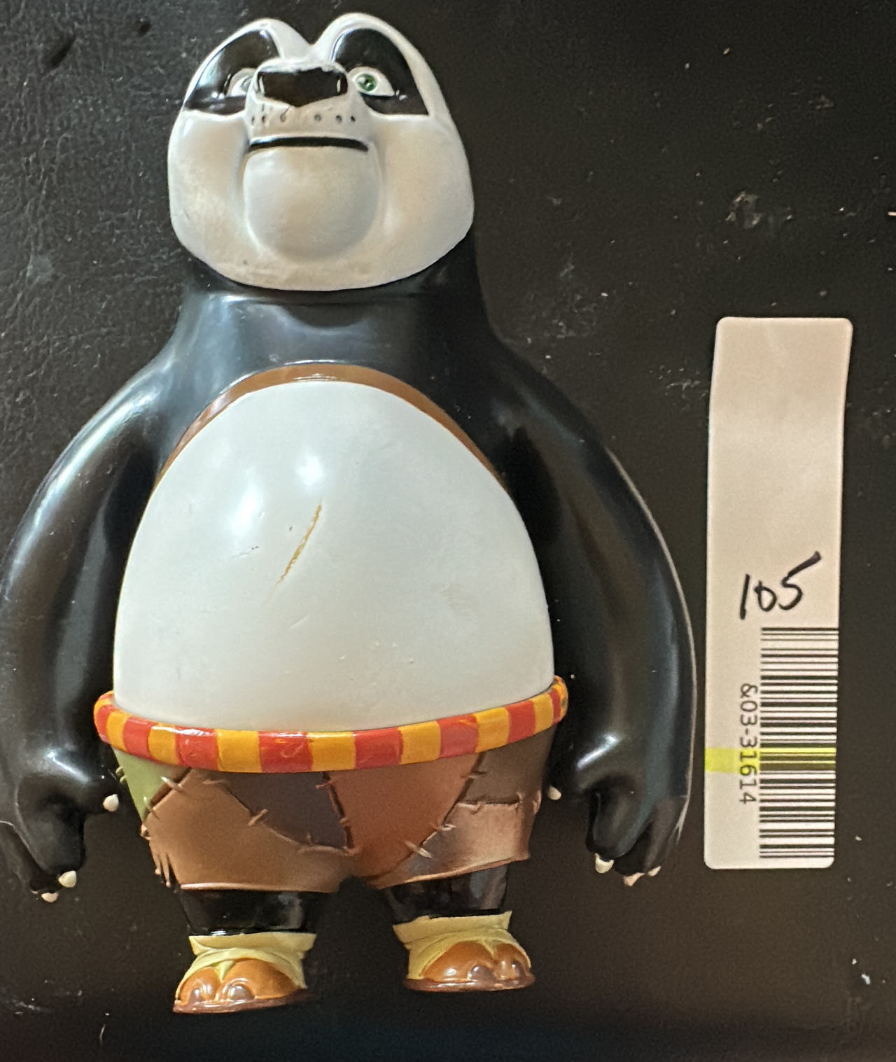 Kung Fu Panda PO vtg poseable action figure