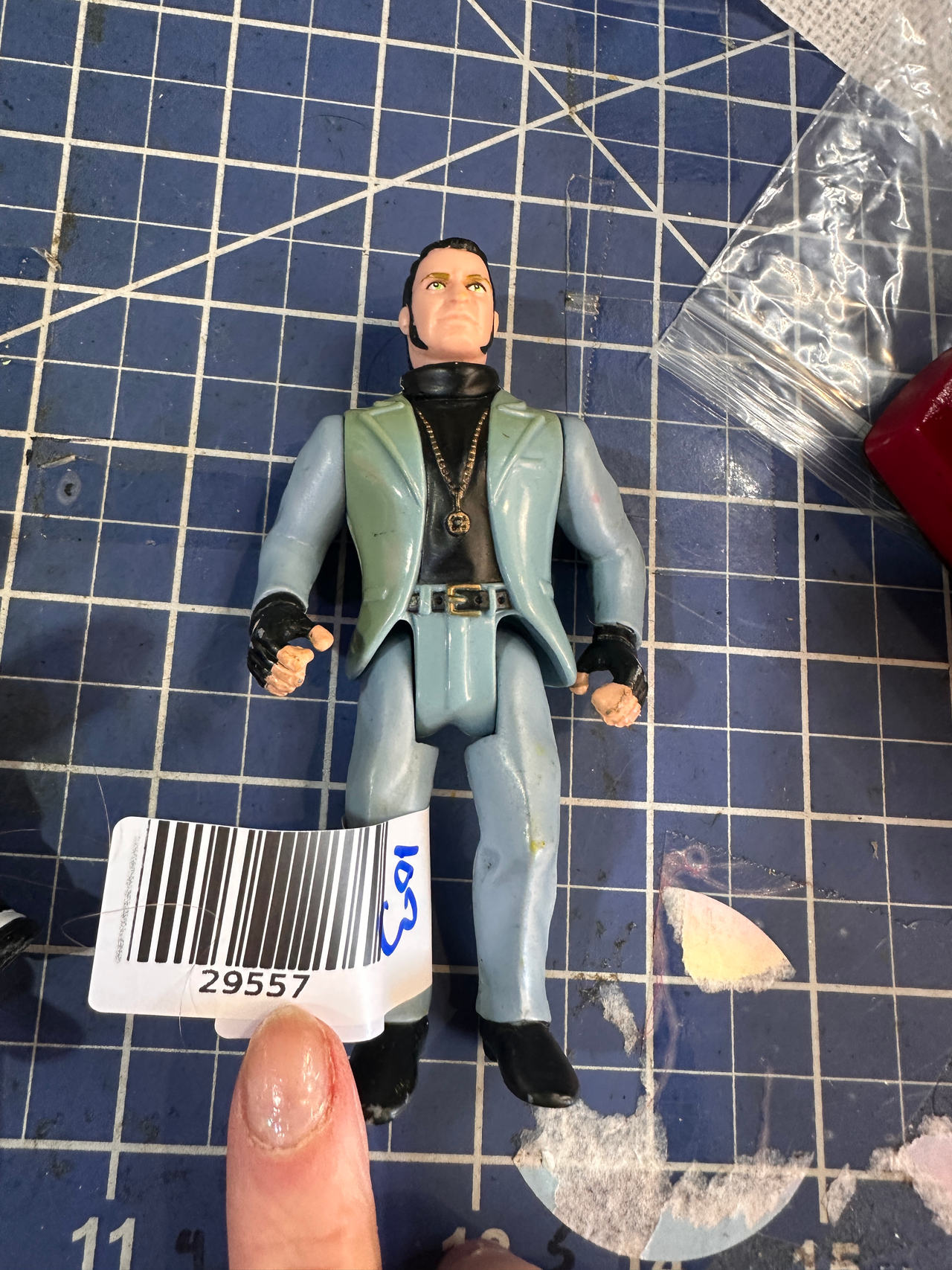 Super Mario Bros IGGY vtg action figure 1993 ERTL nintendo 103 29557