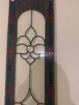 Antique French Stained Glass Panel with Leaded Glass, 20" Tall - Image 4