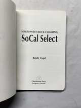 RARE VINTAGE 1st Edition > Southwest Rock Climbing: SoCal Select by Randy Vogel - Image 5