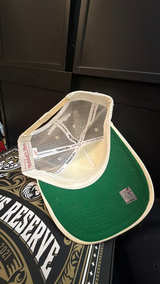 Mitchell & Ness 1987 NBA Finals Lakers vs Celtics White Trucker Snapback Hat - Image 3