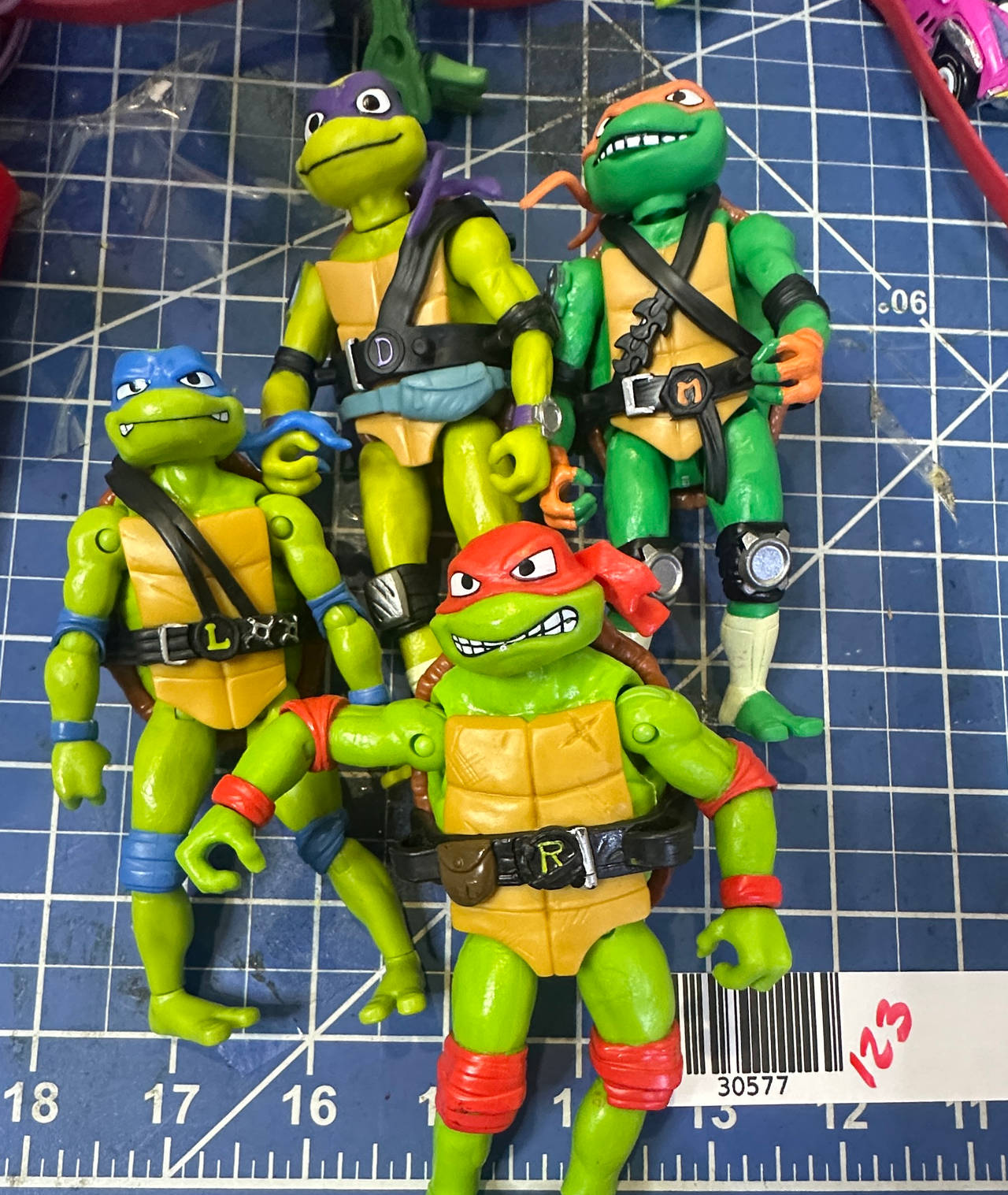 Playmates TMNT 2012 Action Figure Set