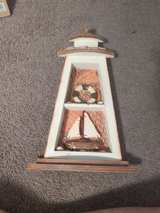 Nautical Lighthouse Wooden Shelf Decor - Image 2