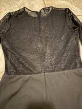 Bebe Black Lace Long Sleeve Midi Dress size S - Image 2