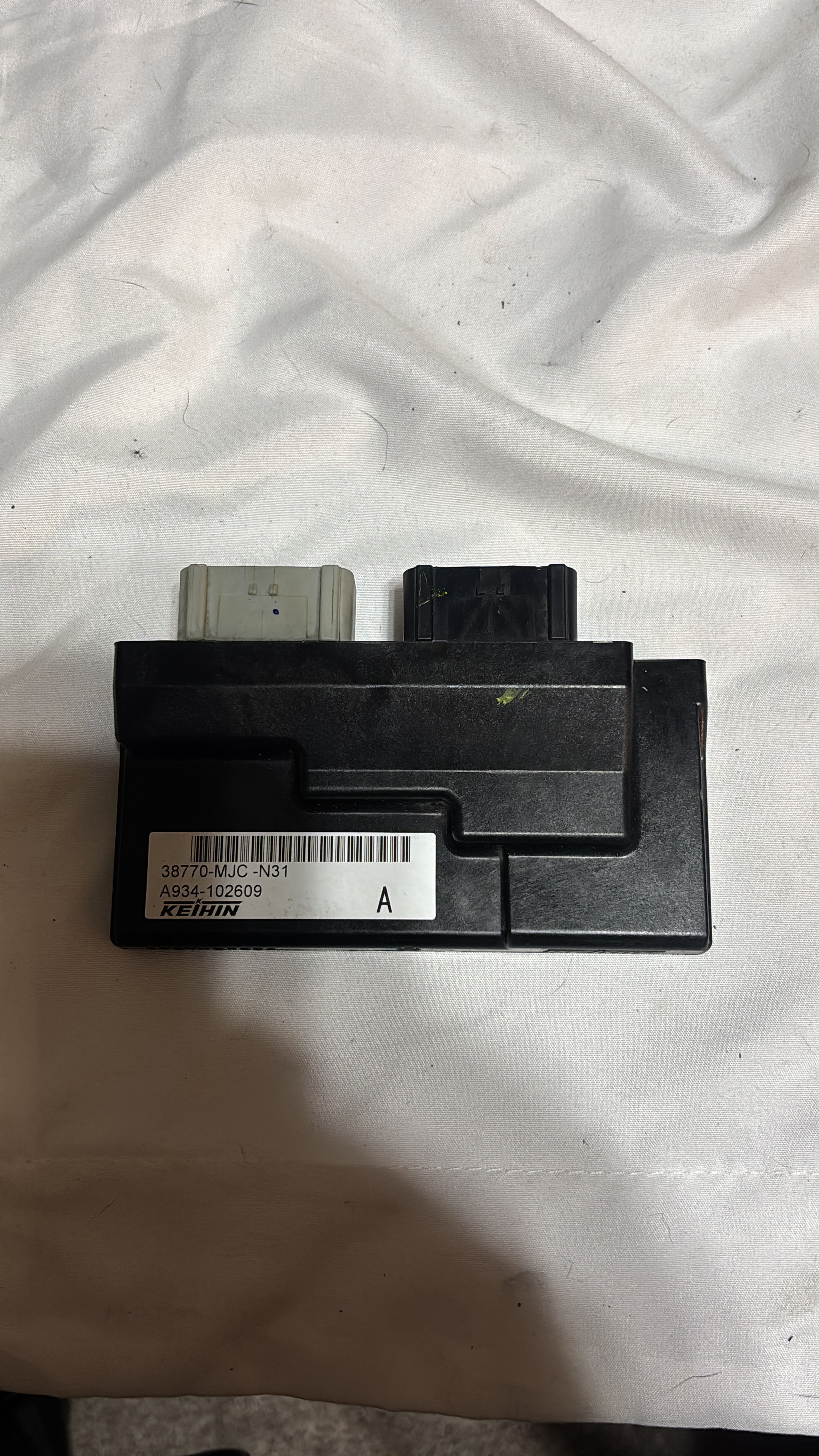 2021 Honda CBR600RR ECU