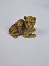 Tiger and Cub Resin Figurine - Image 2
