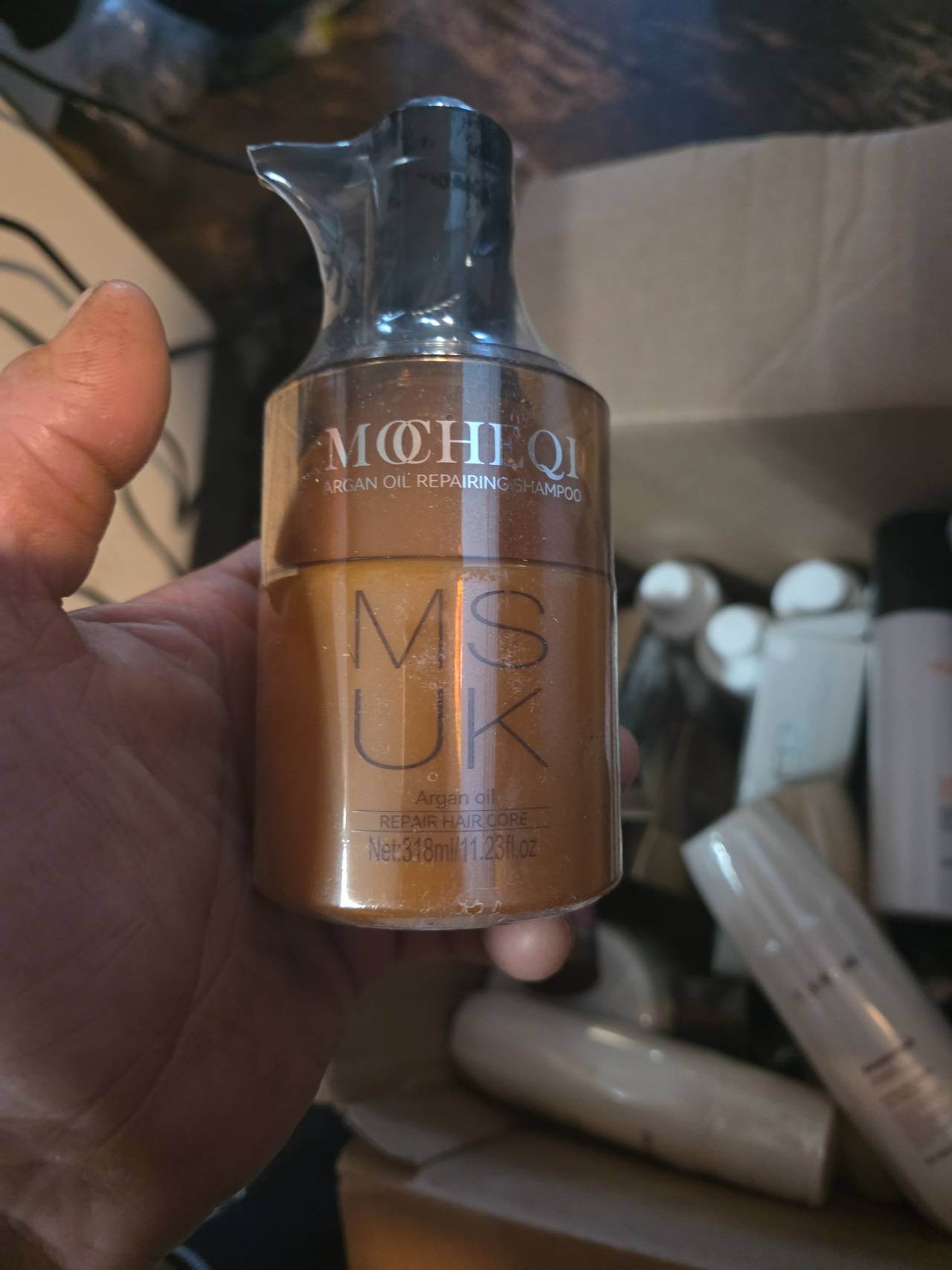 MOHEQI Argan Oil Repairing Shampoo 318ml