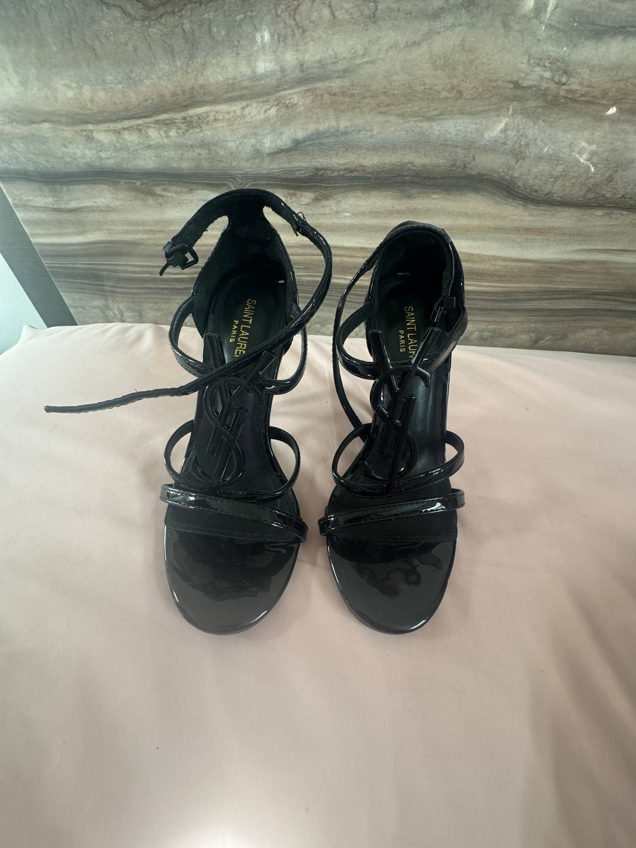 Saint Laurent Opyum Patent Leather Heels