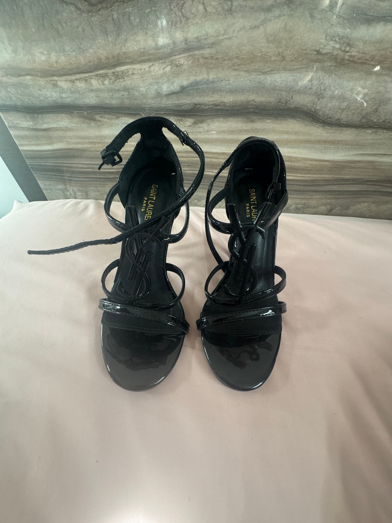 Saint Laurent Opyum Patent Leather Heels