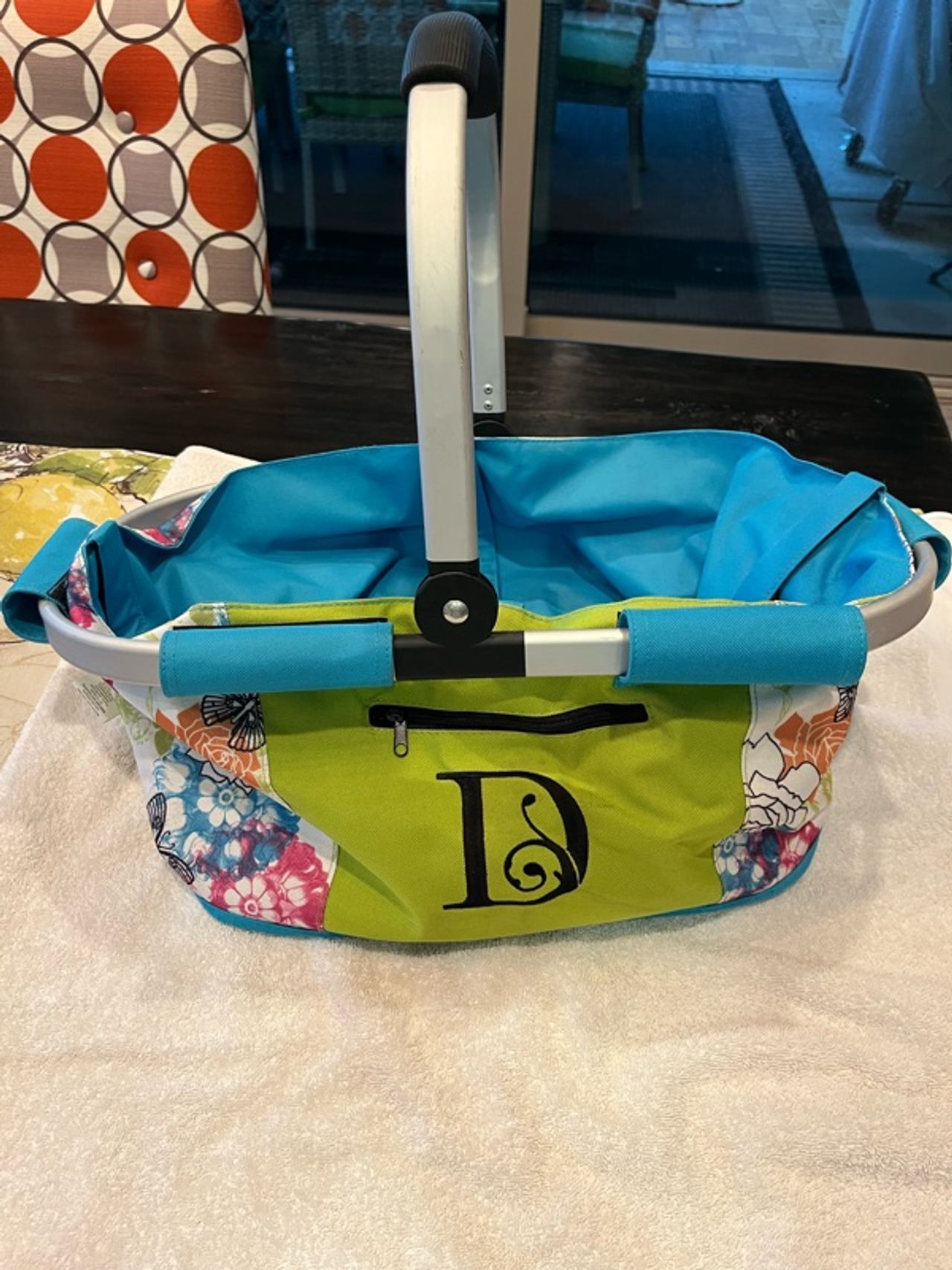 RSVP International Collapsible Market Basket – Green