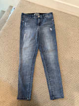 Wit & wisdom stretch skinny jeans with stretch waistband size 4 washed light blu - Image 1