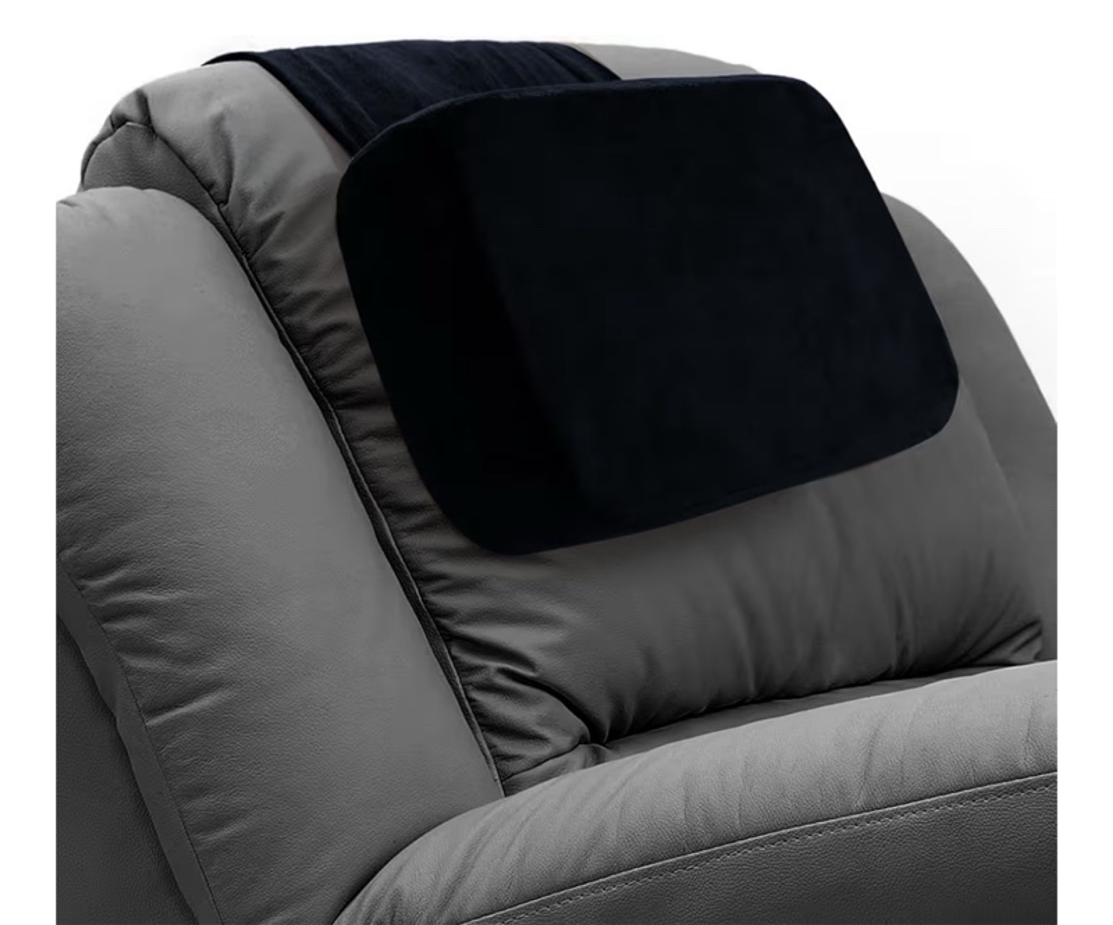 HOMBYS Memory Foam Neck Pillow for Recliner, Adjustable Headrest Cushion