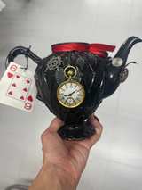 Alice in Wonderland Steampunk Decorative Teapots - Set of 3 - Image 3