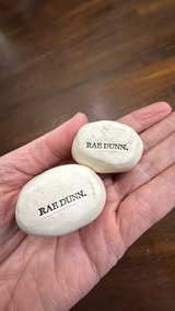 Rae Dunn Studio Berkeley Ceramic Decorative Stones SEE BEAUTY DRAW - Image 2