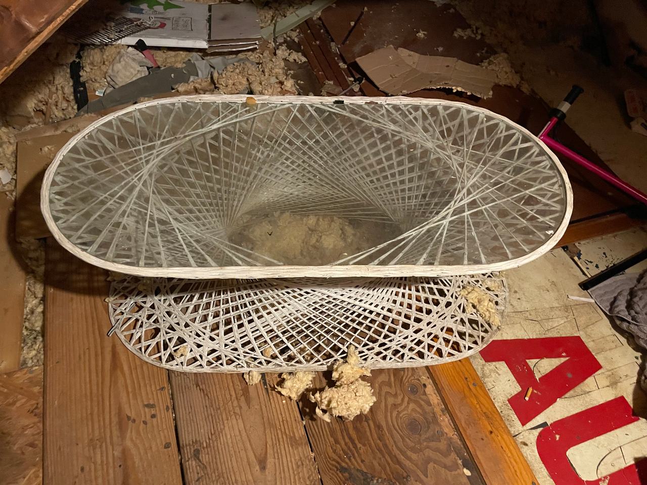 Mid-century Modern String Art Table