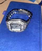 Generic Iced Out Diamond Square Men's Watch - Image 5
