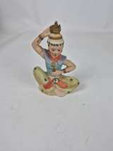 Vintage Porcelain Thai Dancer Figurine 4"x2½" in very good condition condition - Image 2