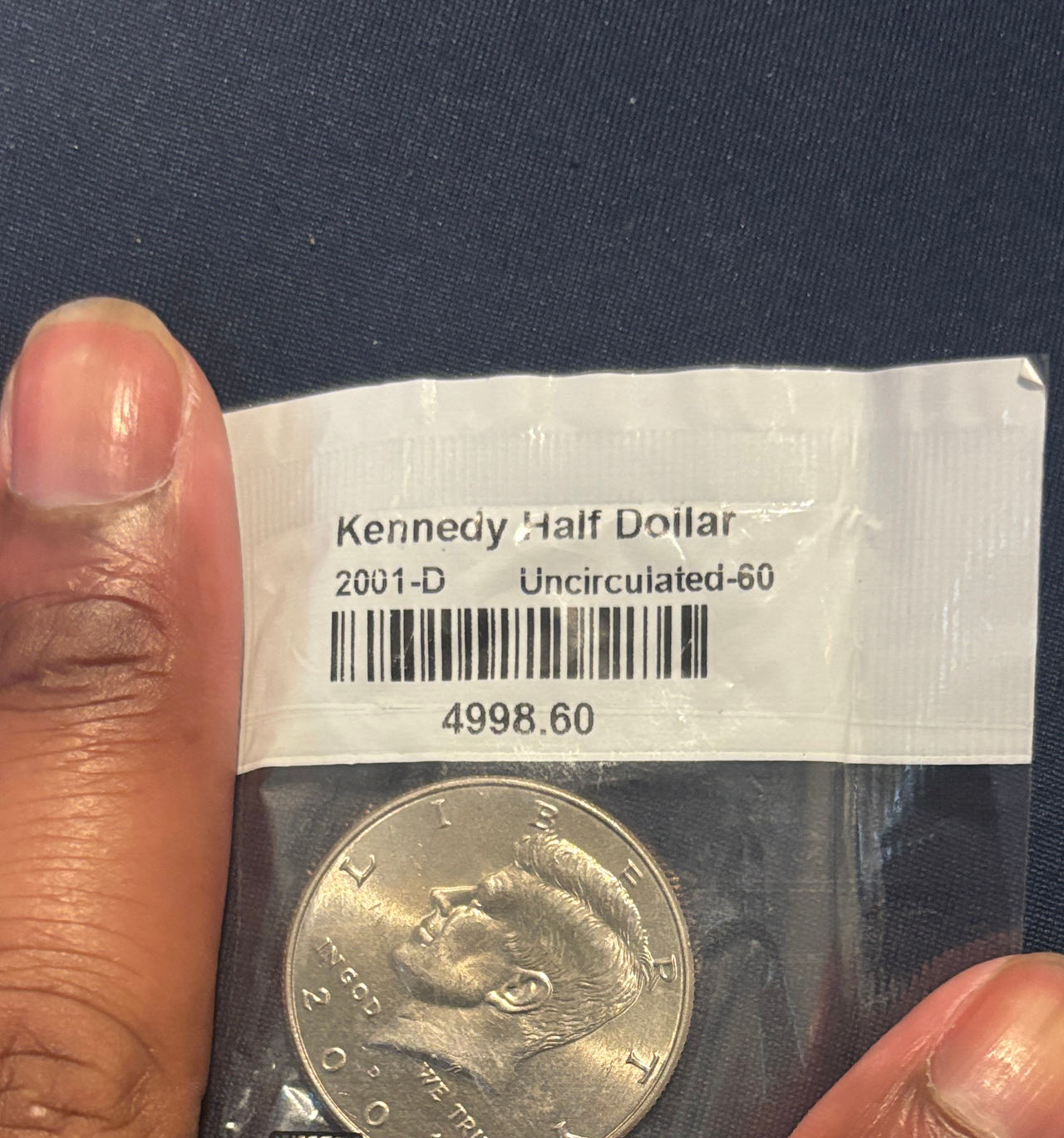 2001-D Kennedy Half Dollar Uncirculated-60
