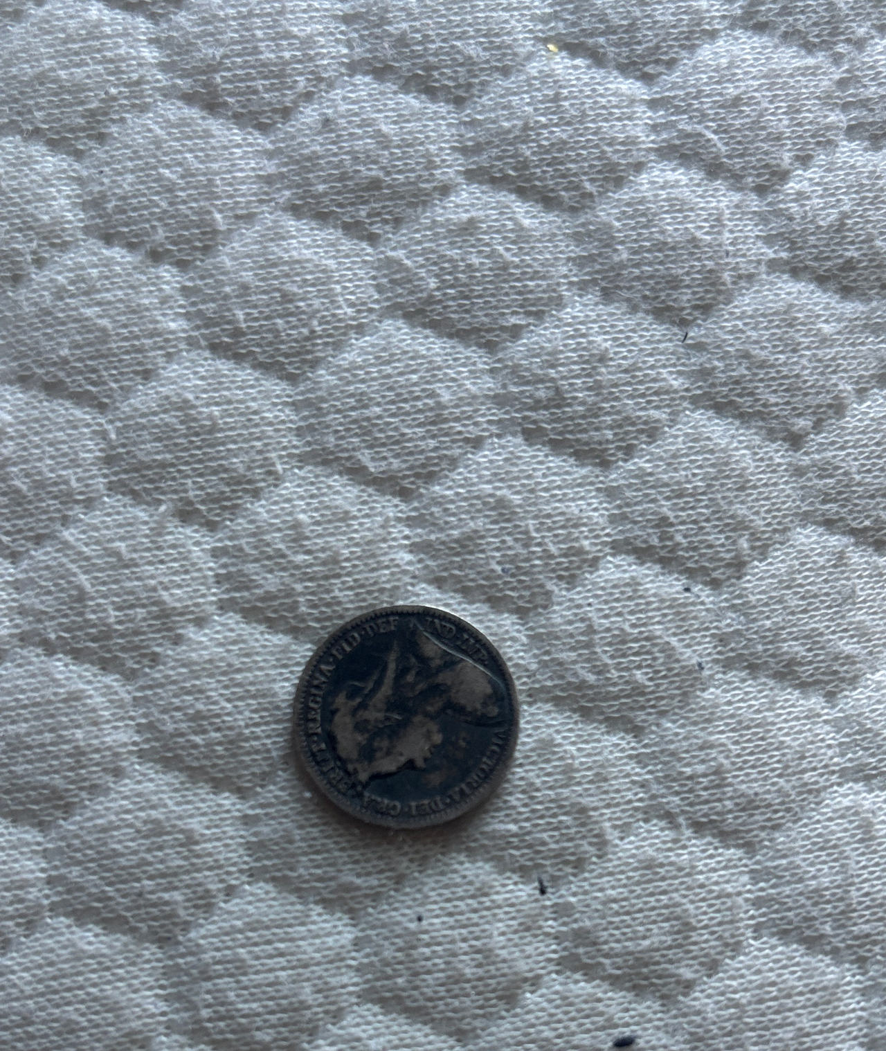 Queen Victoria Silver Coin (Old Head)