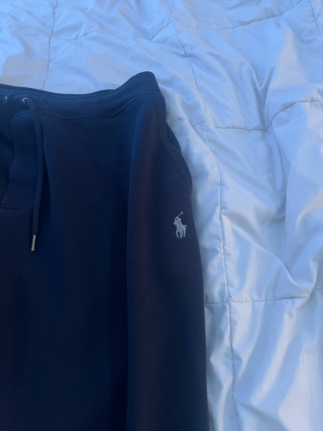 Ralph Lauren Men's Double-Knit Joggers Blue