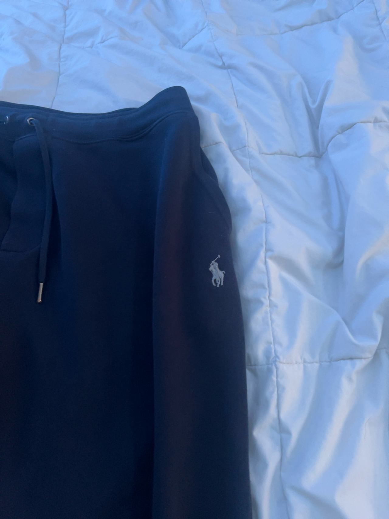 Ralph Lauren Men's Double-Knit Joggers Blue