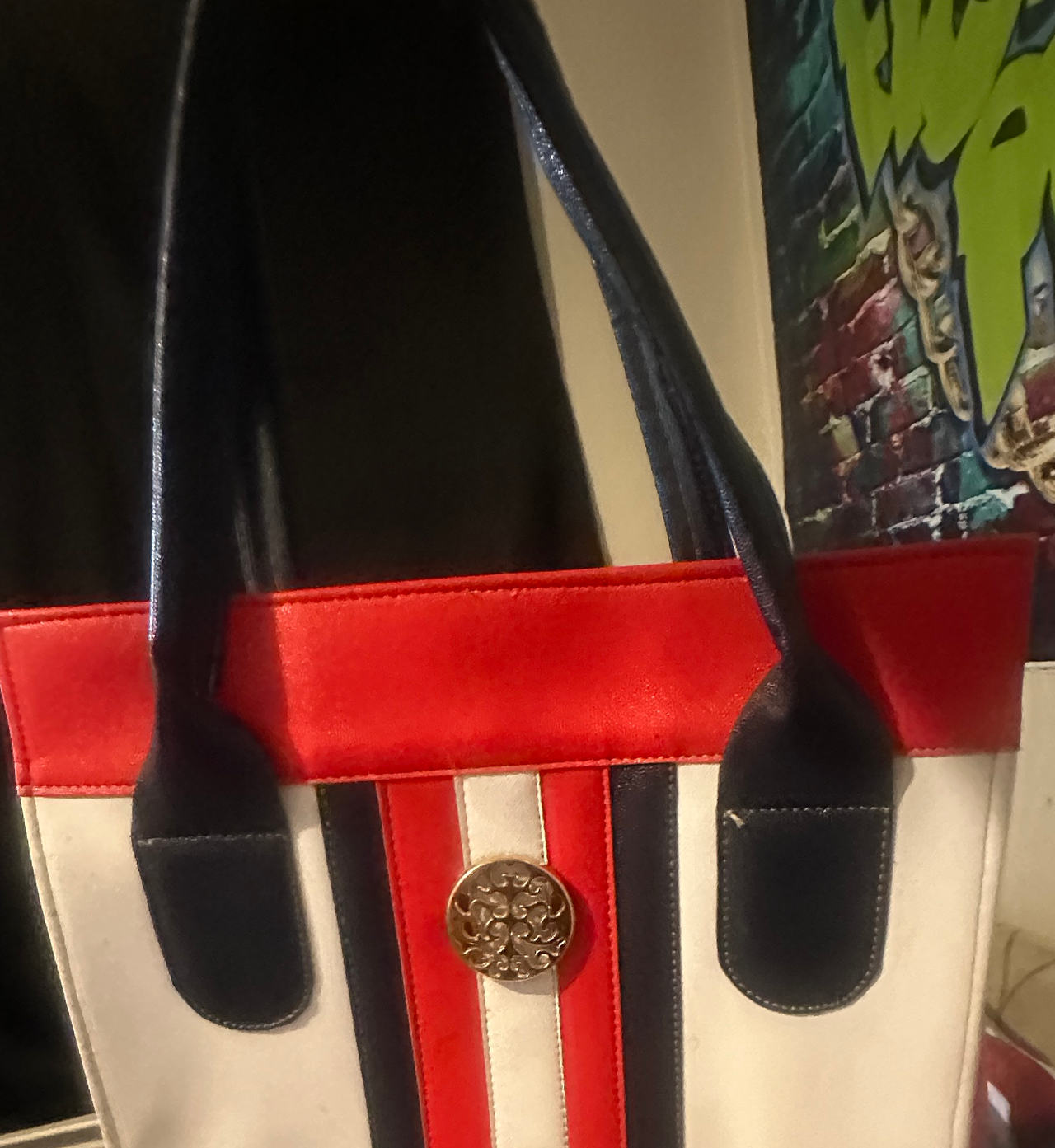 Tommy Hilfiger Colorblock Tote Bag