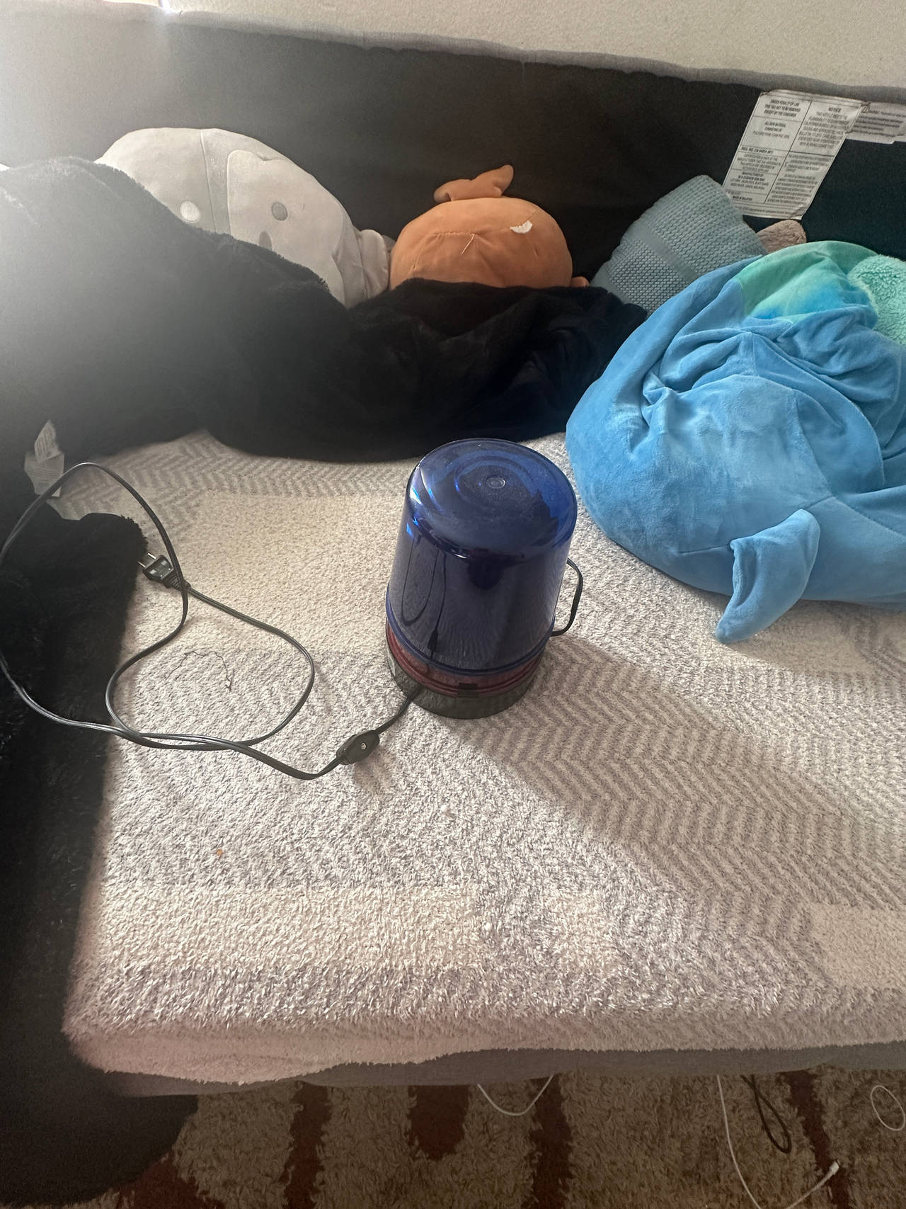 Rotating Police Beacon Light