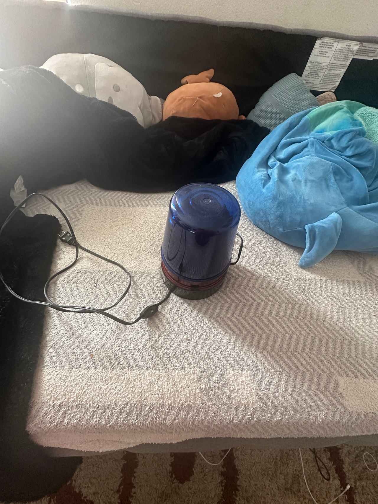 Rotating Police Beacon Light