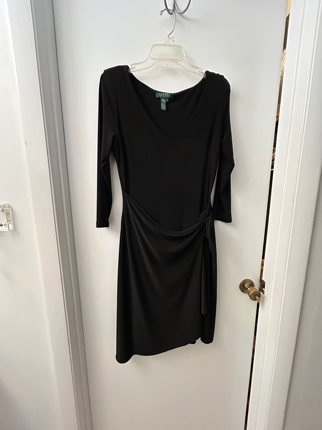 Ralph Lauren Black Wrap Dress