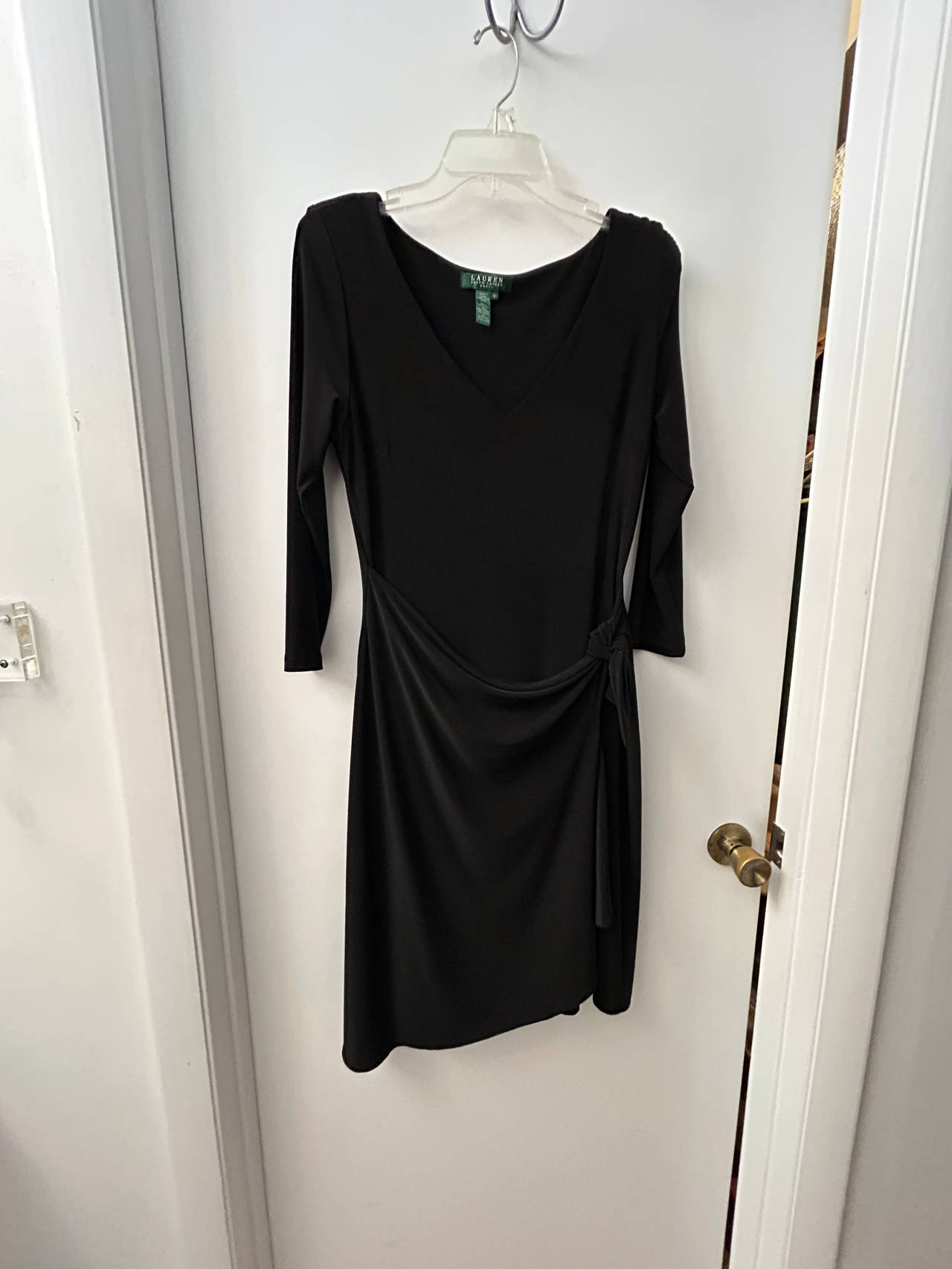 Ralph Lauren Black Wrap Dress