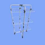 Vileda 4-Tier Clothes Drying Rack White - Image 3