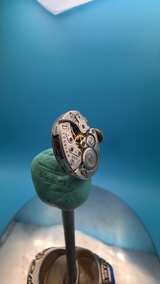 Elgin Grade 655 21 Jewel Watch Movement running - Image 3