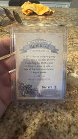 Topps Aaron Judge 2017 Gypsy Queen Rookie Card - Image 2